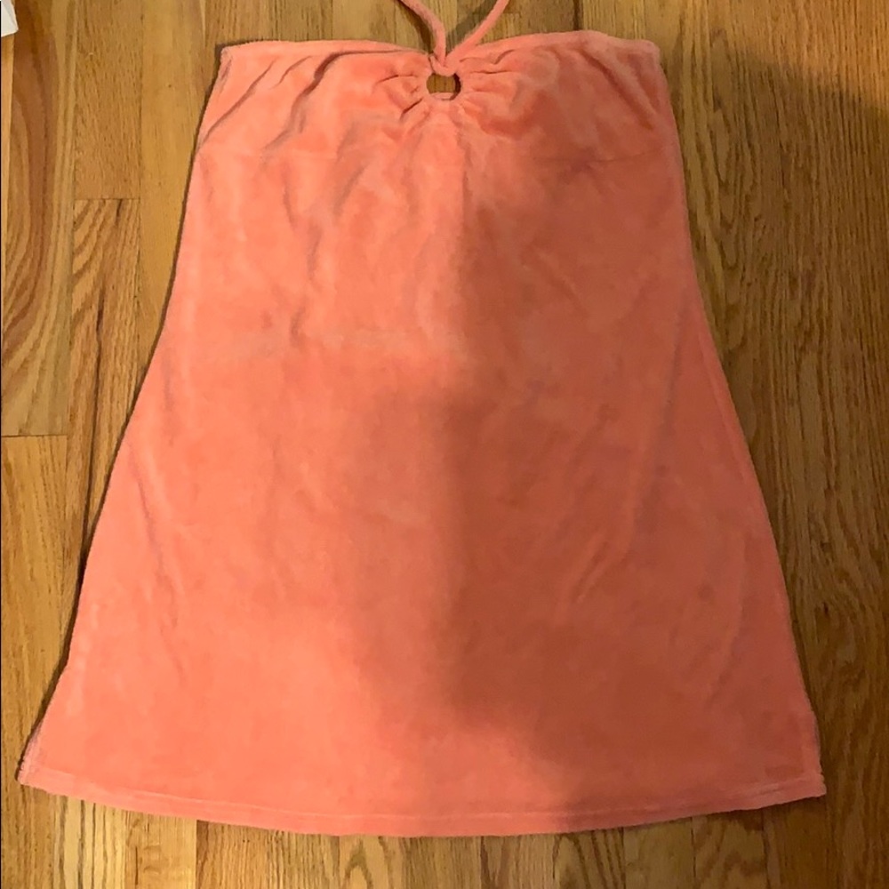 Juicy Couture Swimsuit/halter dress coverup.